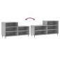 vidaXL Schuhregal Betongrau 102x36x60 cm Holzwerkstoff vidaXL Schuhregal Betongrau 102x36x60 cm Holzwerkstoff