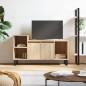 vidaXL TV-Schrank Sonoma-Eiche 100x35x55 cm Holzwerkstoff vidaXL TV-Schrank Sonoma-Eiche 100x35x55 cm Holzwerkstoff