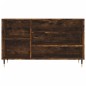 vidaXL Schuhregal Räuchereiche 102x36x60 cm Holzwerkstoff vidaXL Schuhregal Räuchereiche 102x36x60 cm Holzwerkstoff
