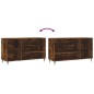 vidaXL Schuhregal Räuchereiche 102x36x60 cm Holzwerkstoff vidaXL Schuhregal Räuchereiche 102x36x60 cm Holzwerkstoff