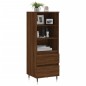 vidaXL Highboard Braun Eichen-Optik 40x36x110 cm Holzwerkstoff vidaXL Highboard Braun Eichen-Optik 40x36x110 cm Holzwerkstoff