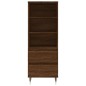 vidaXL Highboard Braun Eichen-Optik 40x36x110 cm Holzwerkstoff vidaXL Highboard Braun Eichen-Optik 40x36x110 cm Holzwerkstoff