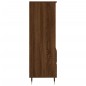 vidaXL Highboard Braun Eichen-Optik 40x36x110 cm Holzwerkstoff vidaXL Highboard Braun Eichen-Optik 40x36x110 cm Holzwerkstoff