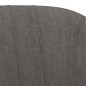 vidaXL Barhocker 2 Stk. Dunkelgrau Stoff vidaXL Barhocker 2 Stk. Dunkelgrau Stoff