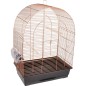 FLAMINGO Vogelkäfig Klara 2 Kupfern 45x28x62,5 cm FLAMINGO Vogelkäfig Klara 2 Kupfern 45x28x62,5 cm