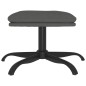 vidaXL Fußhocker Dunkelgrau 60x60x36 cm Stoff vidaXL Fußhocker Dunkelgrau 60x60x36 cm Stoff