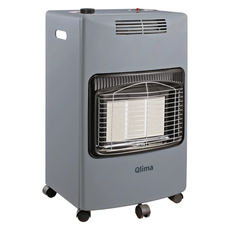 Qlima 2-in-1 Gasheizer GH 959 RF 4,1 kW Grau Qlima 2-in-1 Gasheizer GH 959 RF 4,1 kW Grau