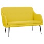 vidaXL Sitzbank Hellgelb 110x76x80 cm Stoff vidaXL Sitzbank Hellgelb 110x76x80 cm Stoff
