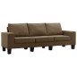 vidaXL 3-Sitzer-Sofa Braun Stoff vidaXL 3-Sitzer-Sofa Braun Stoff