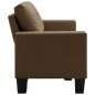 vidaXL 3-Sitzer-Sofa Braun Stoff vidaXL 3-Sitzer-Sofa Braun Stoff