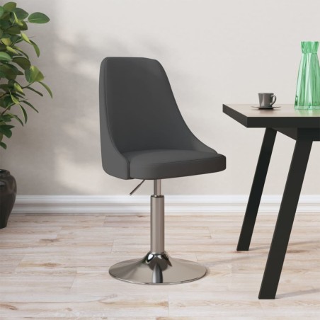 vidaXL Barhocker Dunkelgrau Stoff
