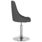 vidaXL Barhocker Dunkelgrau Stoff vidaXL Barhocker Dunkelgrau Stoff