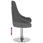 vidaXL Barhocker Dunkelgrau Stoff vidaXL Barhocker Dunkelgrau Stoff