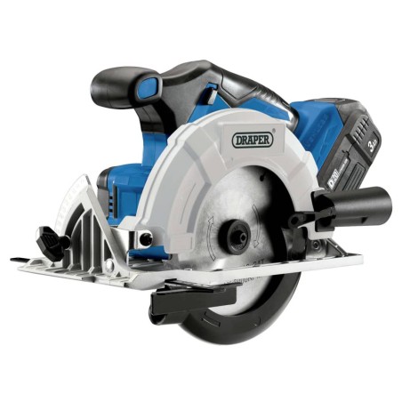 Draper Tools Bürstenlose Kreissäge mit 1 x 3 Ah D20 Akku 20V