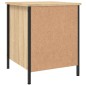 vidaXL Nachttisch Sonoma-Eiche 40x42x50 cm Holzwerkstoff vidaXL Nachttisch Sonoma-Eiche 40x42x50 cm Holzwerkstoff
