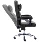 vidaXL Massage-Bürostuhl Schwarz Kunstleder vidaXL Massage-Bürostuhl Schwarz Kunstleder