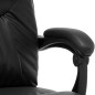 vidaXL Massage-Bürostuhl Schwarz Kunstleder vidaXL Massage-Bürostuhl Schwarz Kunstleder