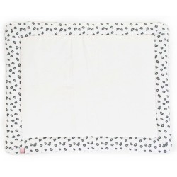 CHILDHOME Krabbeldecke 95x75 cm Jersey Leopard 