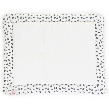 CHILDHOME Krabbeldecke 95x75 cm Jersey Leopard 