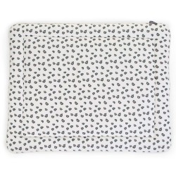CHILDHOME Krabbeldecke 95x75 cm Jersey Leopard 