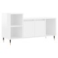 vidaXL TV-Schrank Hochglanz-Weiß 100x35x55 cm Holzwerkstoff vidaXL TV-Schrank Hochglanz-Weiß 100x35x55 cm Holzwerkstoff