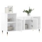 vidaXL TV-Schrank Hochglanz-Weiß 100x35x55 cm Holzwerkstoff vidaXL TV-Schrank Hochglanz-Weiß 100x35x55 cm Holzwerkstoff