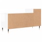 vidaXL TV-Schrank Hochglanz-Weiß 100x35x55 cm Holzwerkstoff vidaXL TV-Schrank Hochglanz-Weiß 100x35x55 cm Holzwerkstoff