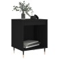 vidaXL Nachttisch Schwarz 40x35x50 cm Holzwerkstoff vidaXL Nachttisch Schwarz 40x35x50 cm Holzwerkstoff