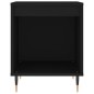 vidaXL Nachttisch Schwarz 40x35x50 cm Holzwerkstoff vidaXL Nachttisch Schwarz 40x35x50 cm Holzwerkstoff