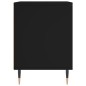 vidaXL Nachttisch Schwarz 40x35x50 cm Holzwerkstoff vidaXL Nachttisch Schwarz 40x35x50 cm Holzwerkstoff