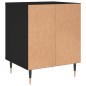 vidaXL Nachttisch Schwarz 40x35x50 cm Holzwerkstoff vidaXL Nachttisch Schwarz 40x35x50 cm Holzwerkstoff