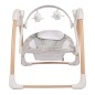 Bo Jungle Babywippe Dolphy Natur und Weiß Bo Jungle Babywippe Dolphy Natur und Weiß
