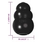 Kong Hundespielzeug Extreme Schwarz XXL Kong Hundespielzeug Extreme Schwarz XXL