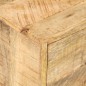 vidaXL Beistelltisch mit Schublade und Rädern Mangoholz 40x40x45 cm vidaXL Beistelltisch mit Schublade und Rädern Mangoholz 40x40x45 cm