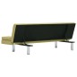 vidaXL Schlafsofa mit zwei Kissen Grün Polyester vidaXL Schlafsofa mit zwei Kissen Grün Polyester