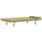 vidaXL Schlafsofa mit zwei Kissen Grün Polyester vidaXL Schlafsofa mit zwei Kissen Grün Polyester
