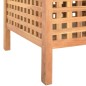 vidaXL Sitzbank mit Stauraum 49×48×49 cm Walnuss Massivholz vidaXL Sitzbank mit Stauraum 49×48×49 cm Walnuss Massivholz