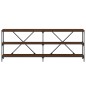 vidaXL Konsolentisch Braun Eichen-Optik 200x30x75 cm Holzwerkstoff vidaXL Konsolentisch Braun Eichen-Optik 200x30x75 cm Holzwerkstoff