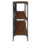 vidaXL Konsolentisch Braun Eichen-Optik 200x30x75 cm Holzwerkstoff vidaXL Konsolentisch Braun Eichen-Optik 200x30x75 cm Holzwerkstoff