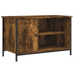 vidaXL TV-Schrank Räuchereiche 80x40x50 cm Holzwerkstoff
