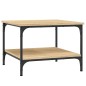 vidaXL Couchtisch Sonoma-Eiche 55x55x40 cm Holzwerkstoff vidaXL Couchtisch Sonoma-Eiche 55x55x40 cm Holzwerkstoff