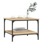 vidaXL Couchtisch Sonoma-Eiche 55x55x40 cm Holzwerkstoff vidaXL Couchtisch Sonoma-Eiche 55x55x40 cm Holzwerkstoff