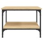 vidaXL Couchtisch Sonoma-Eiche 55x55x40 cm Holzwerkstoff vidaXL Couchtisch Sonoma-Eiche 55x55x40 cm Holzwerkstoff