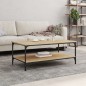 vidaXL Couchtisch Sonoma-Eiche 100x55x40 cm Holzwerkstoff vidaXL Couchtisch Sonoma-Eiche 100x55x40 cm Holzwerkstoff