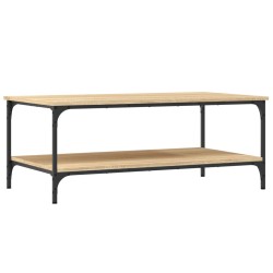 vidaXL Couchtisch Sonoma-Eiche 100x55x40 cm Holzwerkstoff