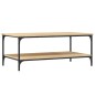 vidaXL Couchtisch Sonoma-Eiche 100x55x40 cm Holzwerkstoff vidaXL Couchtisch Sonoma-Eiche 100x55x40 cm Holzwerkstoff