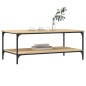 vidaXL Couchtisch Sonoma-Eiche 100x55x40 cm Holzwerkstoff vidaXL Couchtisch Sonoma-Eiche 100x55x40 cm Holzwerkstoff