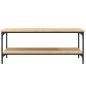 vidaXL Couchtisch Sonoma-Eiche 100x55x40 cm Holzwerkstoff vidaXL Couchtisch Sonoma-Eiche 100x55x40 cm Holzwerkstoff