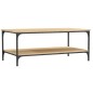 vidaXL Couchtisch Sonoma-Eiche 100x55x40 cm Holzwerkstoff vidaXL Couchtisch Sonoma-Eiche 100x55x40 cm Holzwerkstoff