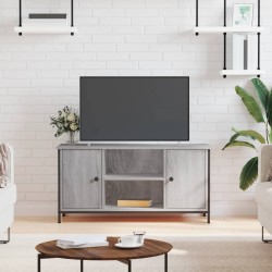 vidaXL TV-Schrank Grau Sonoma 100x40x50 cm Holzwerkstoff